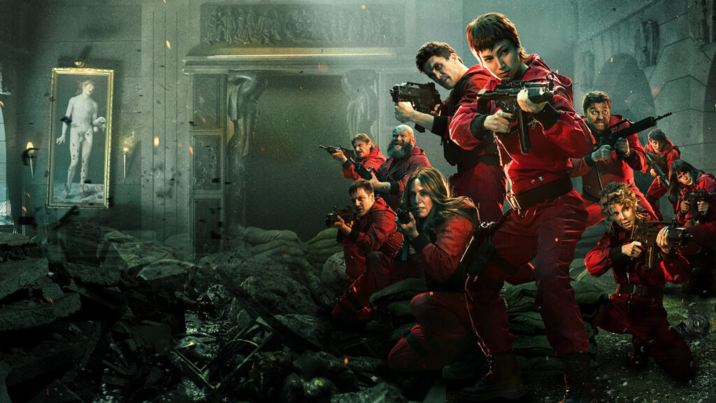 Curiosidades detrás de escena de ‘La Casa de Papel’ en Netflix, destapando la caja de los tristes